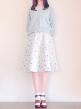 「おうちスタイル」｜「アイテム（その他）」を使った、まりかお☺︎さん（レディース・161cm）の夏コーディネート