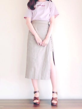 まりかお☺︎さん（レディース・161cm）の春コーディネート