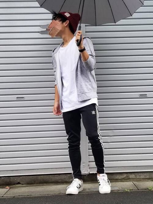 ニキ Adidasのパンツを使ったコーディネート Wear