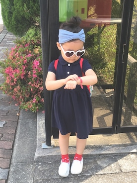 UTA MAIさん（キッズ・100cm）の秋コーディネート