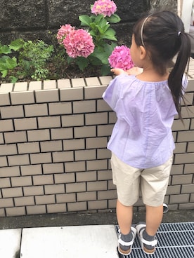 UTA MAIさん（キッズ・110cm）の夏コーディネート