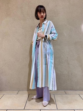 吉田（yoshida）さん（レディース・156cm）の春コーディネート