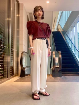 「アイテム（PC・スマホグッズ/家電）」を使った、吉田（yoshida）さん（レディース・156cm・20代）の夏コーディネート
