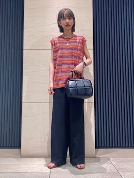 吉田（yoshida）さん（レディース・156cm）の夏コーディネート