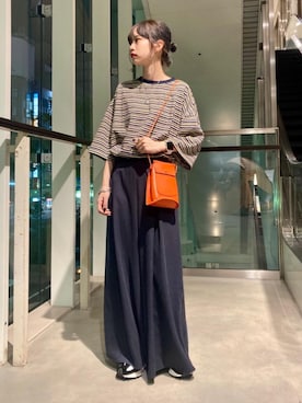 吉田(yoshida)さん(レディース・156cm)の夏コーディネート