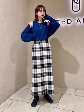 吉田(yoshida)さん(レディース・156cm)の秋コーディネート