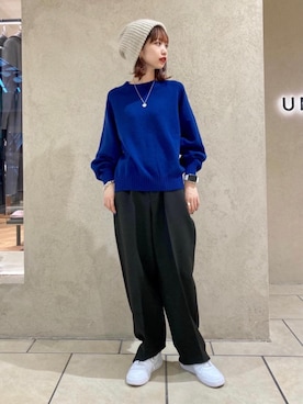 「RECOMMEND  ITEM STYLING」｜「アイテム（帽子）」を使った、吉田（yoshida）さん（レディース・156cm）の秋コーディネート