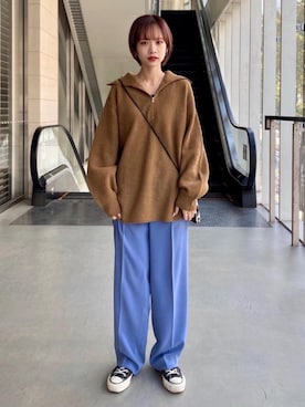 「RECOMMEND  ITEM STYLING」｜「アイテム（財布/小物）」を使った、吉田（yoshida）さん（レディース・156cm）の秋コーディネート