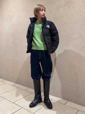 「RECOMMEND  ITEM STYLING」｜「アイテム（ダウンジャケット/コート）」を使った、吉田（yoshida）さん（レディース・156cm）の秋コーディネート