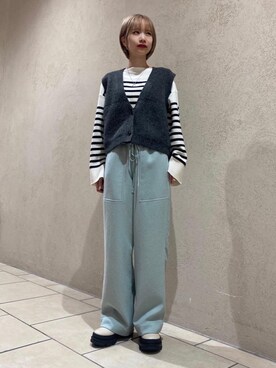 吉田(yoshida)さん(レディース・156cm)の秋コーディネート