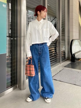 吉田(yoshida)さん(レディース・156cm)の冬コーディネート