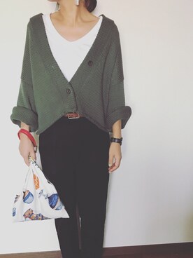 saeさん（レディース・161cm）の秋コーディネート