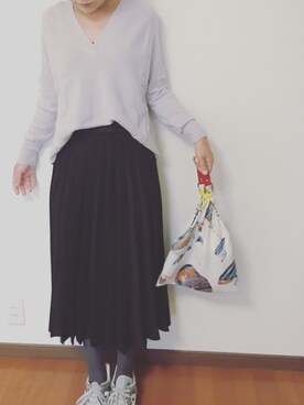 saeさん（レディース・161cm）の秋コーディネート