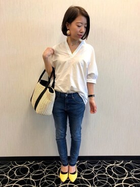 「AMERICAN HOLIC」｜ちなつんさん（レディース・150cm）の春コーディネート