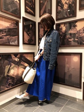 「AMERICAN HOLIC」｜ちなつんさん（レディース・150cm）の夏コーディネート