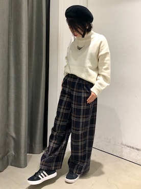 「AMERICAN HOLIC」｜ちなつんさん（レディース・150cm）の秋コーディネート