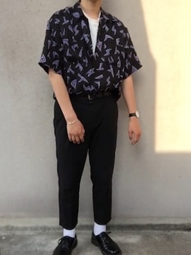 「アイテム（ブーツ）」を使った、にしやんさん（メンズ・175cm・10代）の夏コーディネート