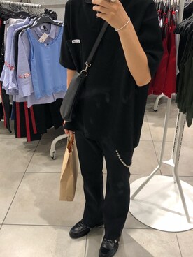 「ADER error（アーダーエラー）のアイテム」を使った、にしやんさん（メンズ・175cm）の春コーディネート