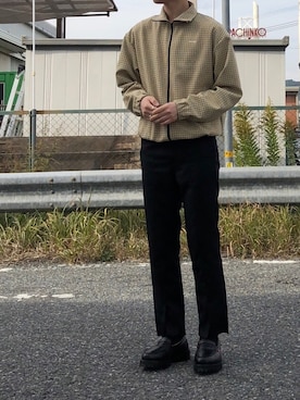 「neonsign」｜「アイテム（その他）」を使った、にしやんさん（メンズ・175cm）の秋コーディネート