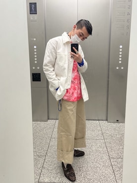 「MARNI（マルニ）のアイテム」を使った、CREO STOREさん（メンズ・175cm）の冬コーディネート