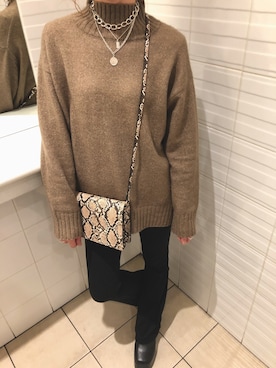 rico❤️さん（レディース・159cm）の冬コーディネート