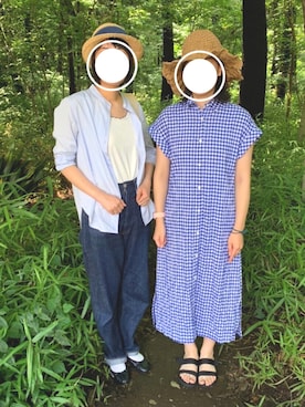 「chapter world（チャプターワールド）のアイテム」を使った、CandCさん（レディース・165cm）の夏コーディネート