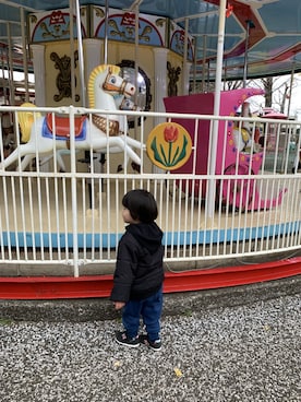 shuuuさん(キッズ・90cm)の冬コーディネート