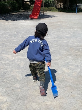 shuuuさん(キッズ・100cm)の春コーディネート