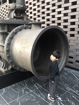 shuuuさん（キッズ・100cm）の春コーディネート