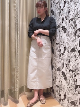 momokaさん（レディース・158cm）の春コーディネート