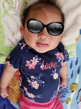 「Carter's（カーターズ）のアイテム（オールインワン・サロペット）」を使った、Renbuさん（レディース・163cm）の夏コーディネート