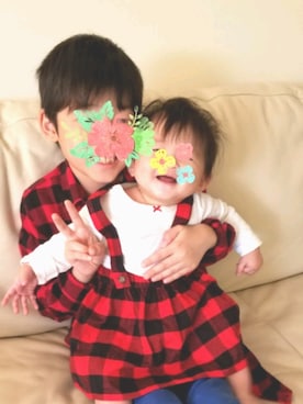 「Carter's（カーターズ）のアイテム」を使った、Renbuさん（レディース・165cm）の春コーディネート
