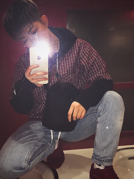 「NIKE(ナイキ)のアイテム(ショルダーバッグ)」を使った、Roghie®︎さん(レディース・156cm)の秋コーディネート