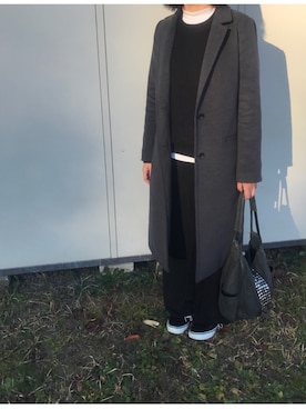 「あたし」｜マカロニさん（レディース・160cm）の冬コーディネート