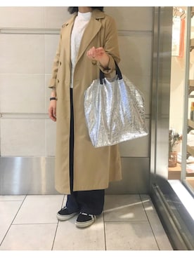 「あたし」｜マカロニさん（レディース・160cm）の春コーディネート