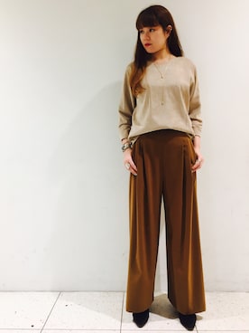 moeさん（レディース・160cm）の秋コーディネート