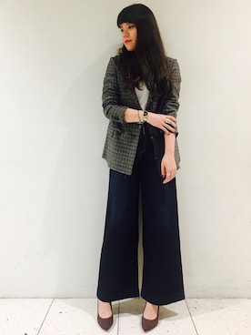 moeさん（レディース・160cm）の秋コーディネート