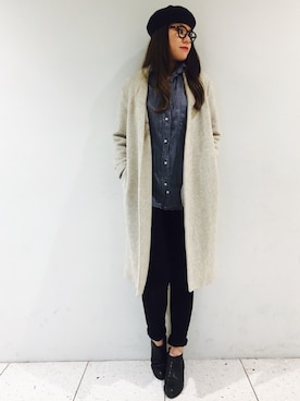 「alexanderwang（アレキサンダーワン）のアイテム」を使った、moeさん（レディース・160cm）の秋コーディネート