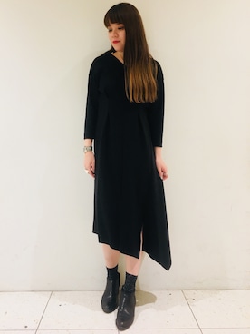 「alexanderwang（アレキサンダーワン）のアイテム」を使った、moeさん（レディース・160cm）の秋コーディネート