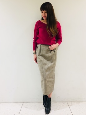 moeさん（レディース・160cm）の秋コーディネート