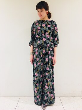 「RIVEDROITE」｜「アイテム（その他）」を使った、moeさん（レディース・160cm）の冬コーディネート