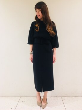 「RIVEDROITE」｜「アイテム（その他）」を使った、moeさん（レディース・160cm）の春コーディネート