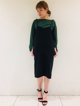 「RIVEDROITE」｜「アイテム（その他）」を使った、moeさん（レディース・160cm）の春コーディネート