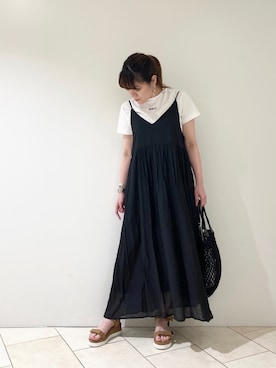 「HAMILTON（ハミルトン）のアイテム」を使った、moeさん（レディース・160cm）の春コーディネート