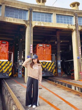 VIVIAさん（レディース・160cm）の冬コーディネート