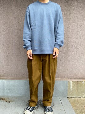 「FORK&SPOON」｜Taigaさん（メンズ・174cm）の秋コーディネート
