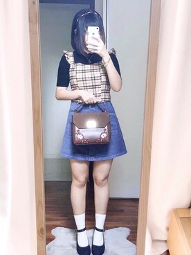 MVP→INEZさん（レディース・153cm）の冬コーディネート