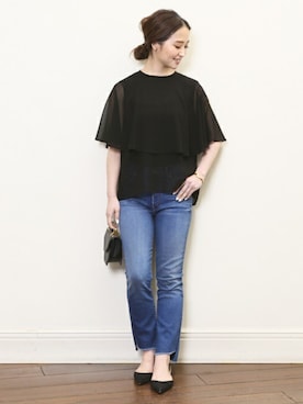 「M2MAlletier（エムツーマレティエ）のアイテム」を使った、MARIさん（レディース・156cm）の春コーディネート