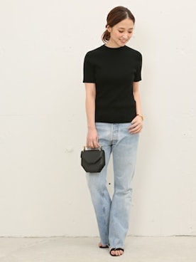 「M2MAlletier（エムツーマレティエ）のアイテム」を使った、MARIさん（レディース・156cm）の春コーディネート