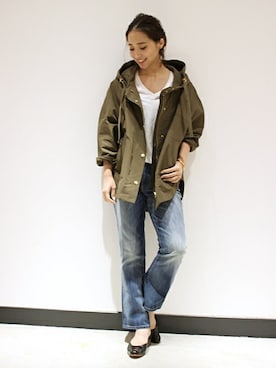 「6397（シックススリーナインセブン）のアイテム」を使った、MARIさん（レディース・156cm）の夏コーディネート